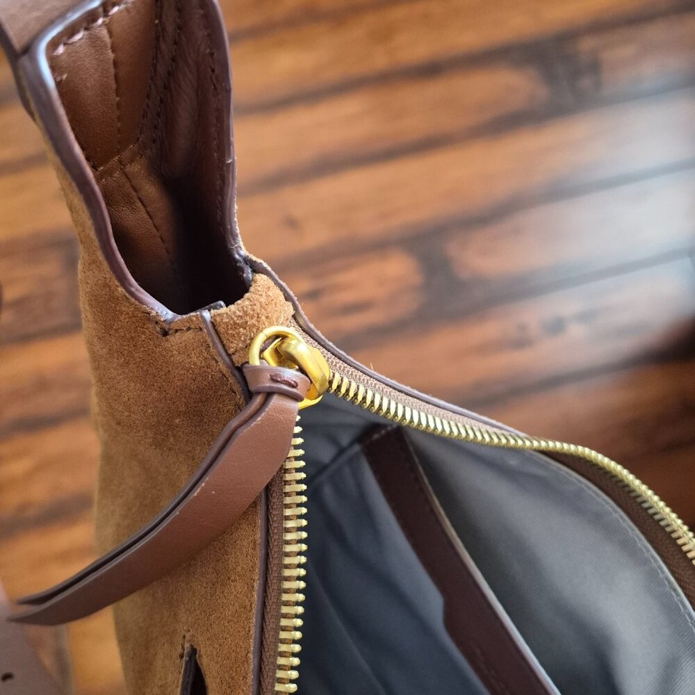 Rag and Bone Suede Hobo Bag - Picture 7 of 9
